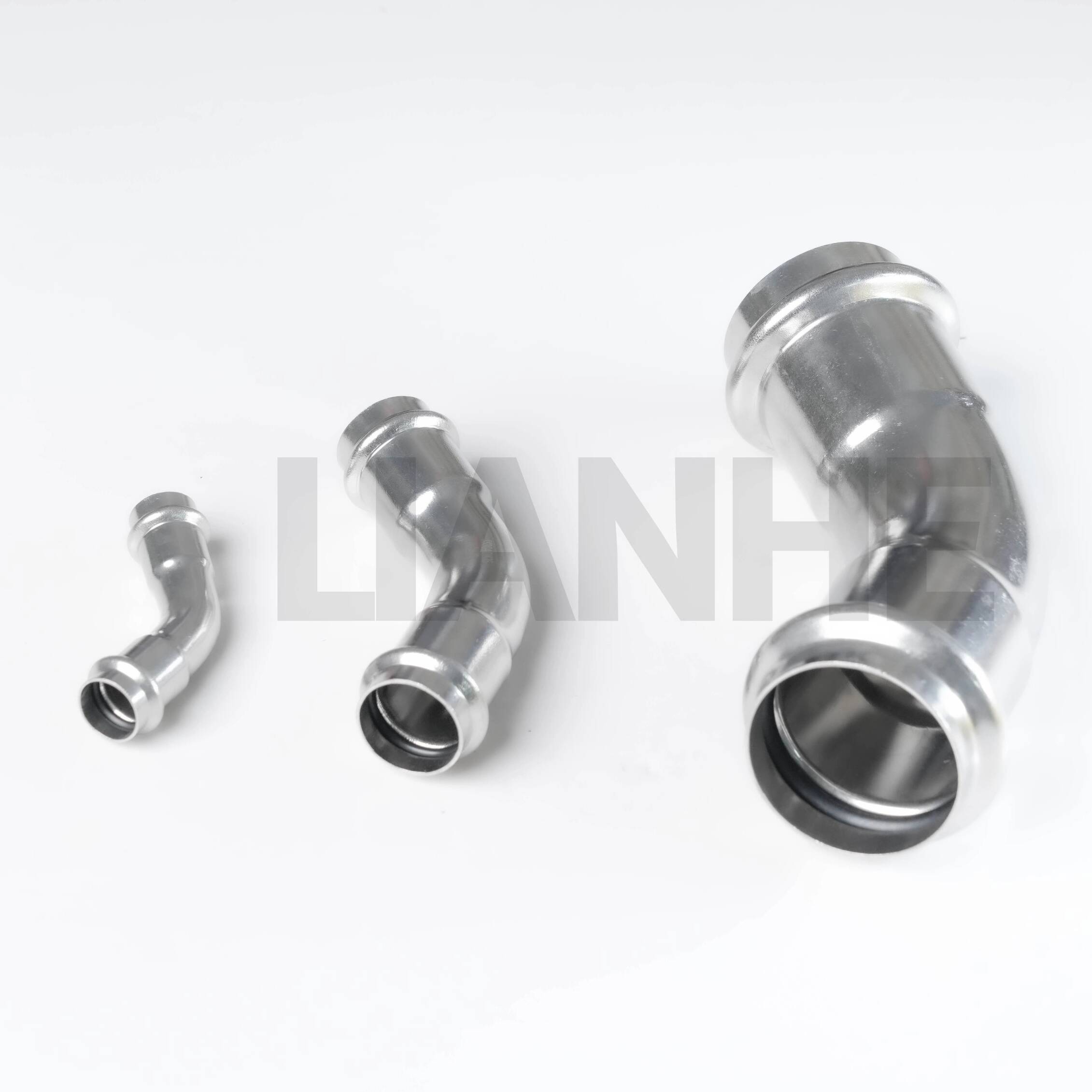 Phụ kiện máy ép khuỷu tay loại S loại 45DEG bằng thép không gỉ