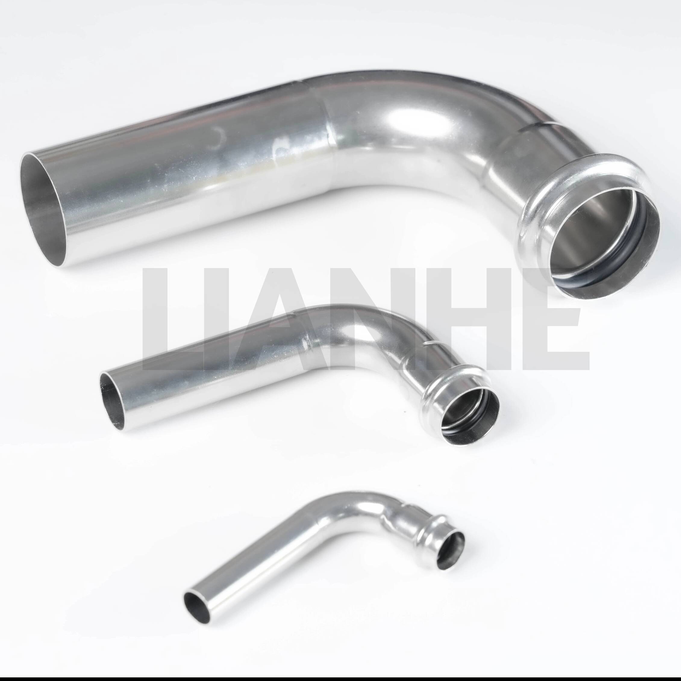 Máy ép thép không gỉ 90DEG Loại khuỷu tay dài S cho hệ thống đường ống