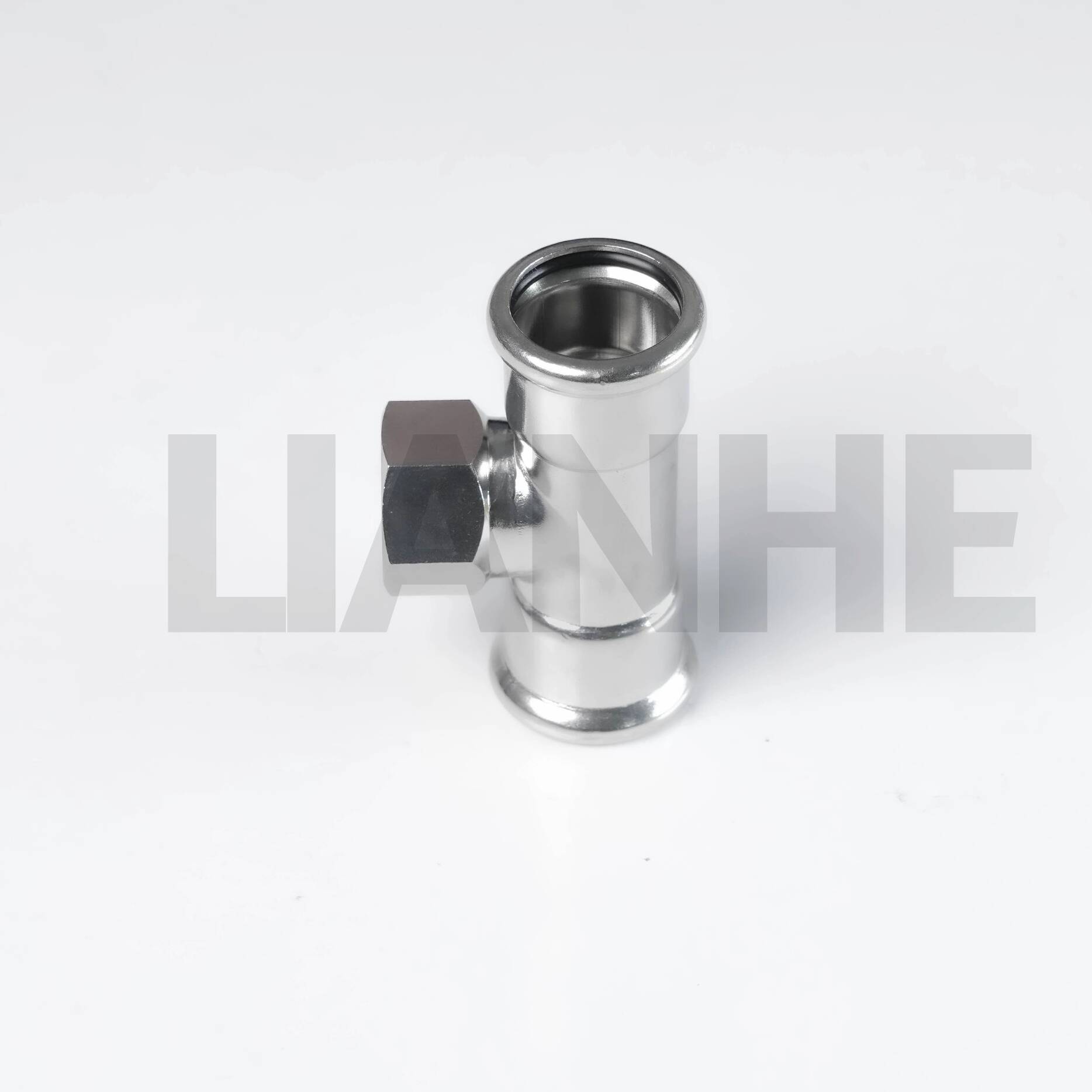 Thép không gỉ Nữ Chủ đề Bấm Tee D Loại Thép không gỉ Nữ Chủ đề Bấm Tee D Loại