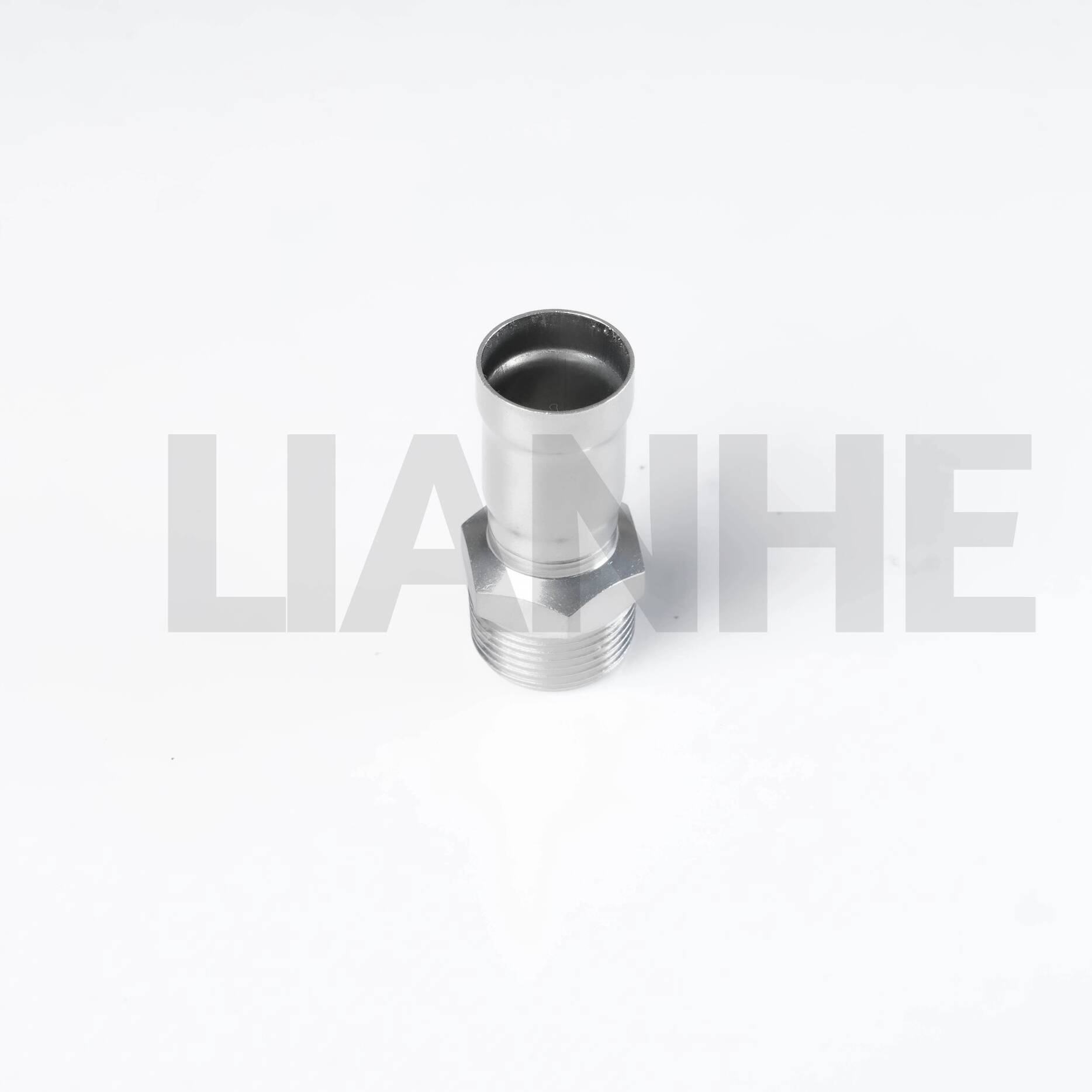 Khớp nối vòng thép không gỉ uốn tóc nam Khớp nối vòng thép không gỉ uốn tóc nam