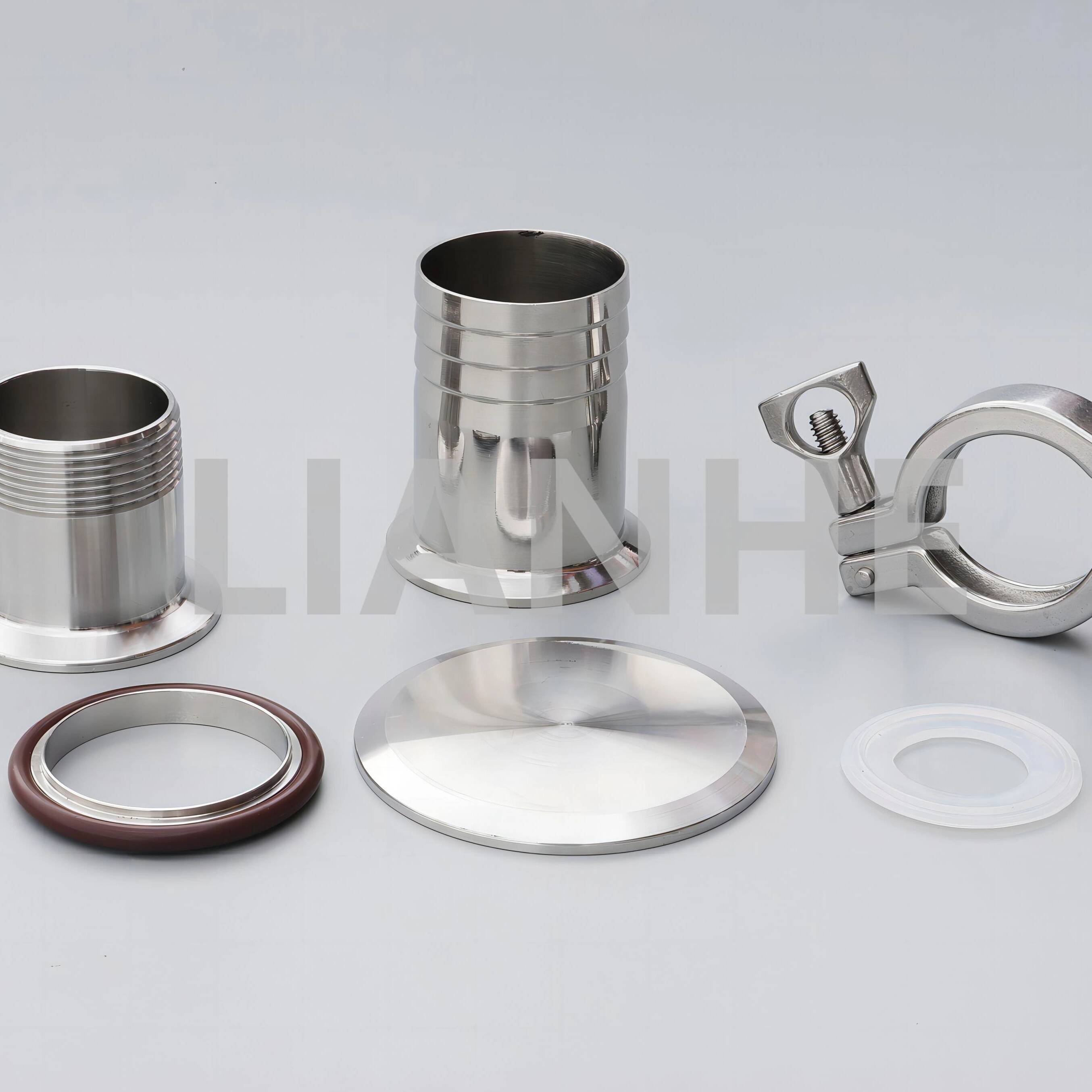 Bộ kẹp vệ sinh bằng thép không gỉ cho phụ kiện đường ống