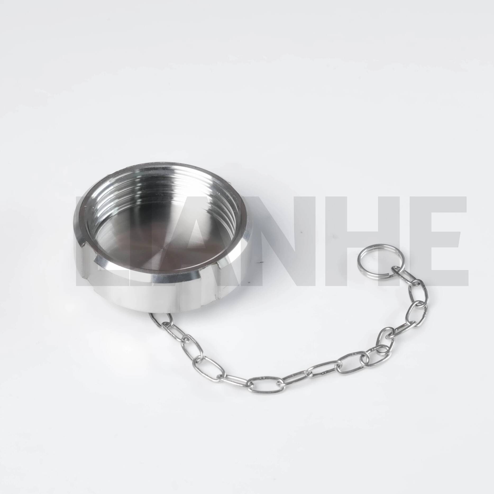 Đai ốc mù vệ sinh bằng thép không gỉ có dây chuyền