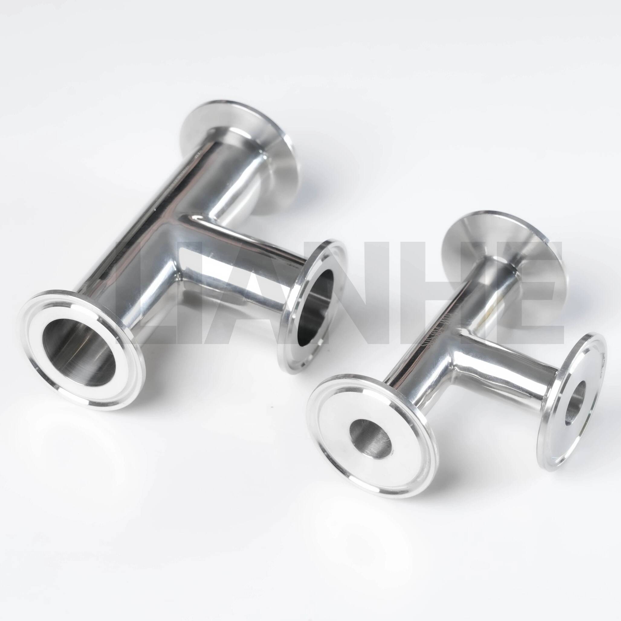 Tee kẹp vệ sinh bằng thép không gỉ