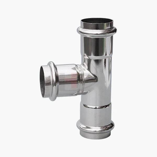 Tee ép thép không gỉ