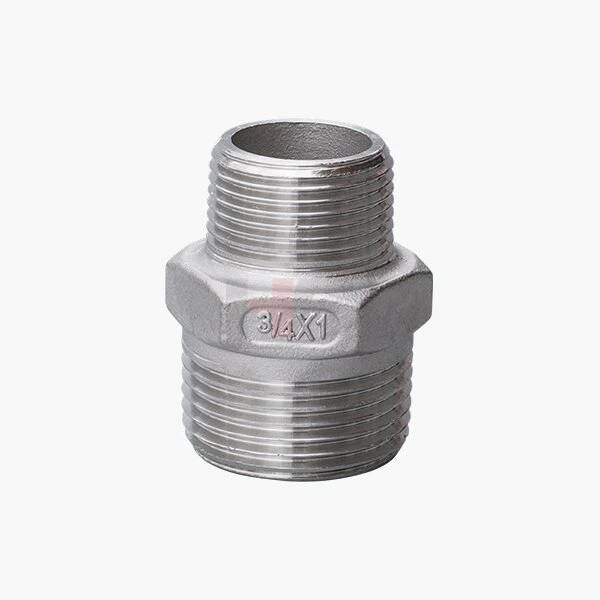 Núm vú lục giác màu đỏ bằng thép không gỉ