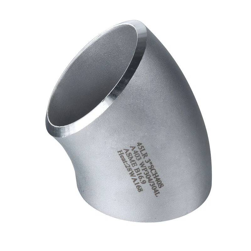 Khuỷu tay thép không gỉ BW 45DEG Khuỷu tay thép không gỉ BW 45DEG