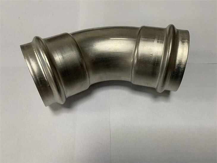 Máy ép thép không gỉ Khuỷu tay 45DEG
