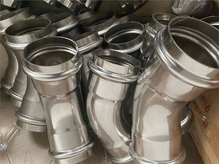 Máy ép thép không gỉ Khuỷu tay 45DEG
