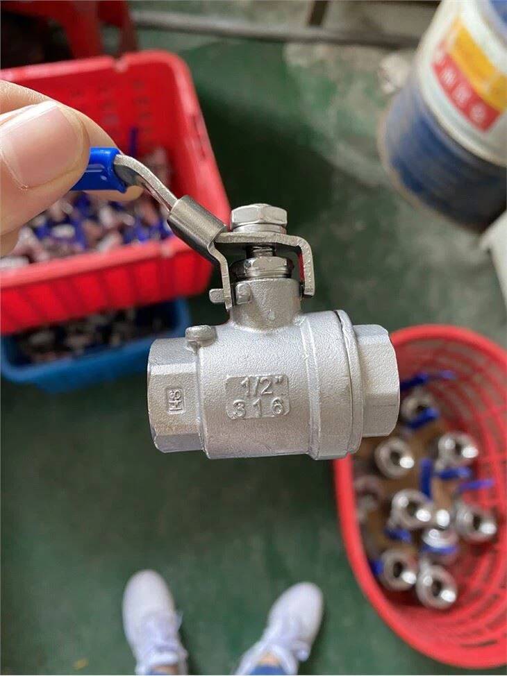 Van bi ren 2pc bằng thép không gỉ