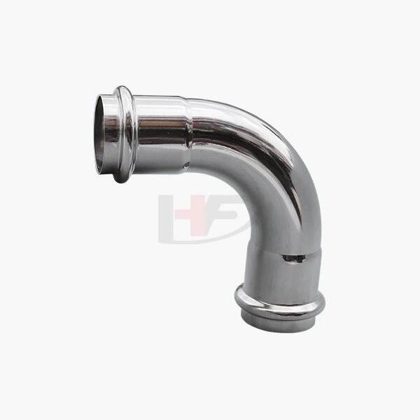 Máy ép thép không gỉ Khuỷu tay 90DEG