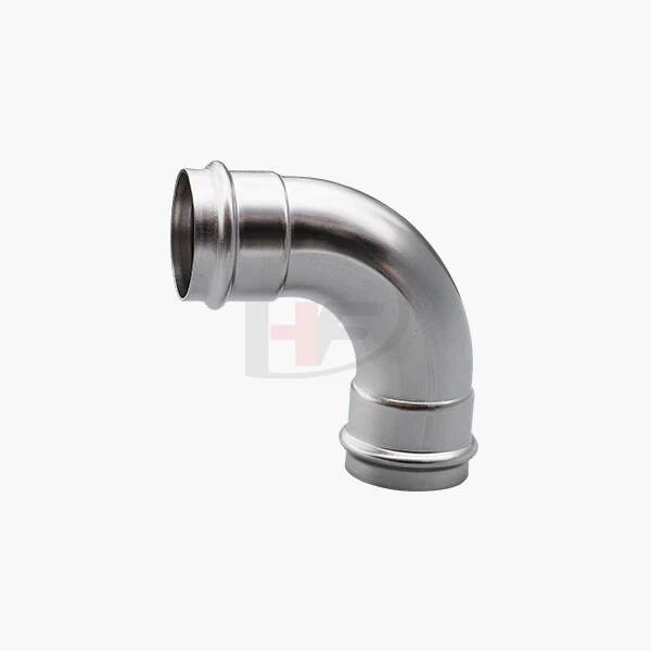 Máy ép thép không gỉ Khuỷu tay 90DEG