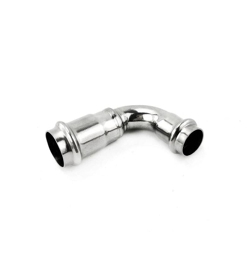 Máy ép inox 90DEG Khuỷu tay đỏ